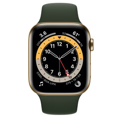 Apple Watch Series 6 44mm Stainless steel GPS+Cellular (Atjaunināts, stāvoklis kā jauns) cena un informācija | Viedpulksteņi (smartwatch) | 220.lv