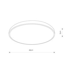 Griestu lampa cena un informācija | Griestu lampas | 220.lv