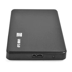 Port Connect Hard drive external enclosure SATA 1000 GB, 2.5 ", USB 3.0, Black cena un informācija | Ārējie cietie diski | 220.lv