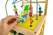 Koka stūmējs ar izglītojošām rotaļlietām cena un informācija | Attīstošās rotaļlietas | 220.lv