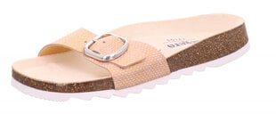 LEGERO sieviešu sandales CLEAR / Leather / Beige-Gold цена и информация | Шлепанцы, тапочки для женщин | 220.lv