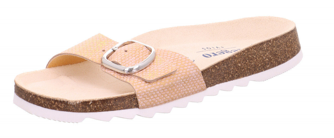 LEGERO sieviešu sandales CLEAR / Leather / Beige-Gold cena un informācija | Iešļūcenes, čības sievietēm | 220.lv