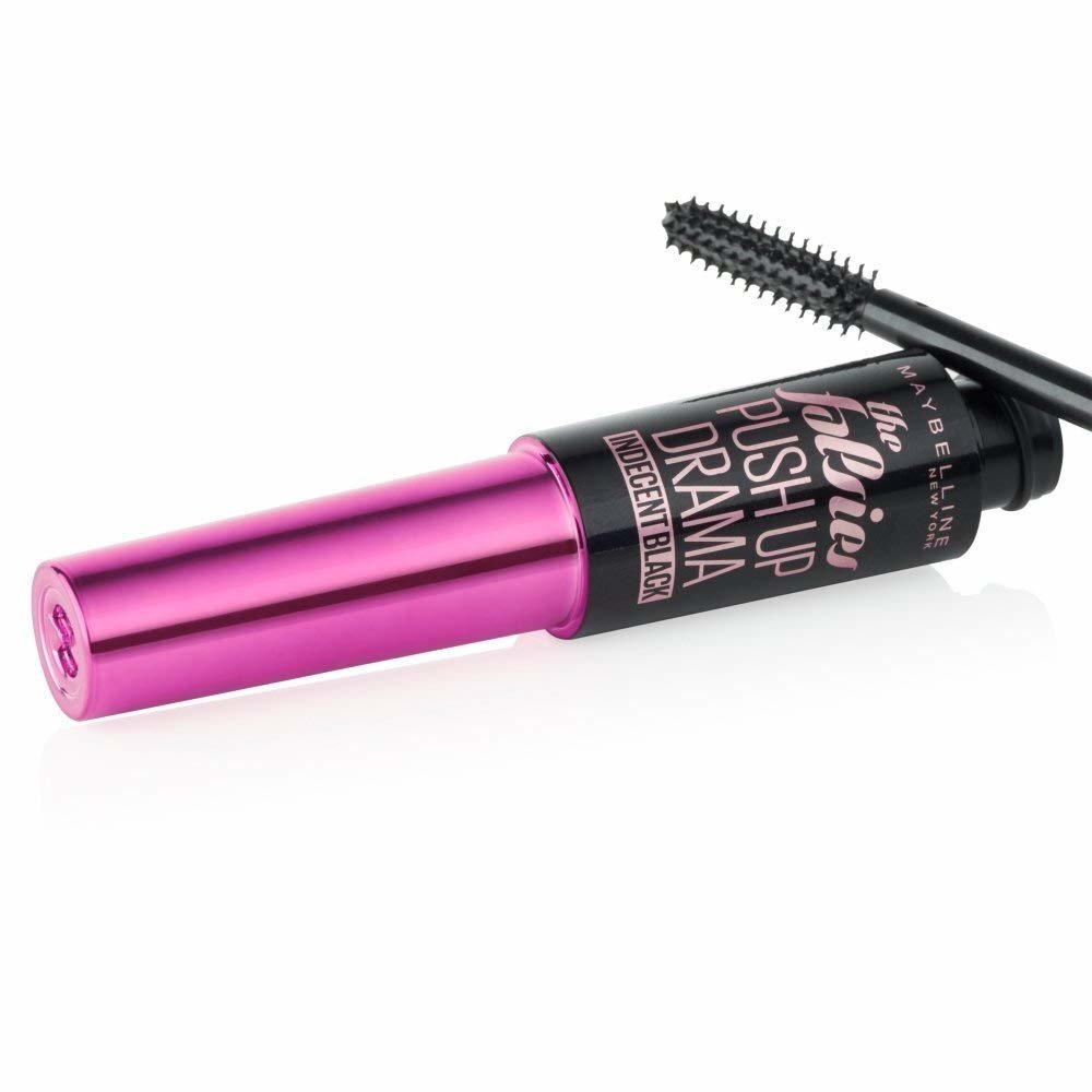 Skropstu tuša Maybelline The Falsies Push Up Drama 9.5 ml, Indecent Black цена и информация | Acu ēnas, skropstu tušas, zīmuļi, serumi | 220.lv