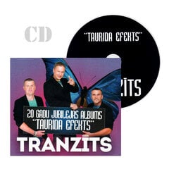 CD TRANZĪTS - 20 gadu Jubilejas albums "TAURIŅA EFEKTS" cena un informācija | Vinila plates, CD, DVD | 220.lv