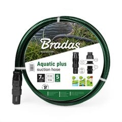 Ūdens iesūkšanas šļūteņu komplekts Bradas AQUATIC PLUS, 4 m cena un informācija | Laistīšanas sistēmas | 220.lv