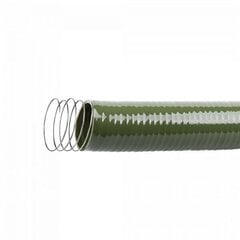 Шланг Bradas Suction-Flex со стальной спиралью, 38 мм, 6 м, зеленый цена и информация | Оборудование для полива | 220.lv