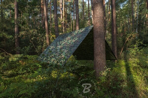 Kamuflāžas āra tents Bradas CAMOforest 5x6 m, 90 g/m² цена и информация | Dārza instrumenti | 220.lv