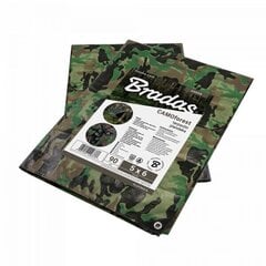 Kamuflāžas āra tents Bradas CAMOforest 1,5x2,4 m, 90 g/m² cena un informācija | Dārza instrumenti | 220.lv