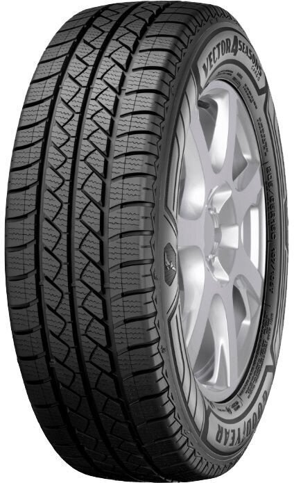 Goodyear Vector 4Seasons Cargo 195/75R16C 107 S cena un informācija | Vissezonas riepas | 220.lv