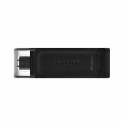 USB Zibatmiņa Kingston Data Traveler 70 64 GB cena un informācija | USB Atmiņas kartes | 220.lv