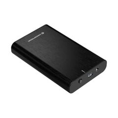 Cietā Diska Ietvars Conceptronic Melns 2,5" цена и информация | Внутренние жёсткие диски (HDD, SSD, Hybrid) | 220.lv