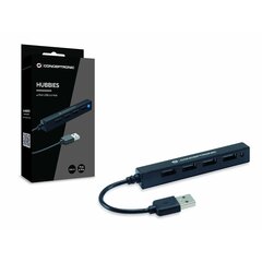 USB Centrmezgls Conceptronic HUBBIES05B цена и информация | Адаптеры и USB разветвители | 220.lv