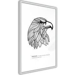 Plakāts Brīvības simbols, balts rāmis, 20x30 цена и информация | Картины | 220.lv
