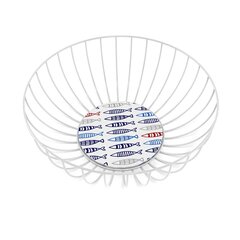 Решетчатая подставка для посуды Versa Рыбы Металл Сталь Деревянный MDF (28 x 11 x 28 cm) цена и информация | Посуда, тарелки, обеденные сервизы | 220.lv