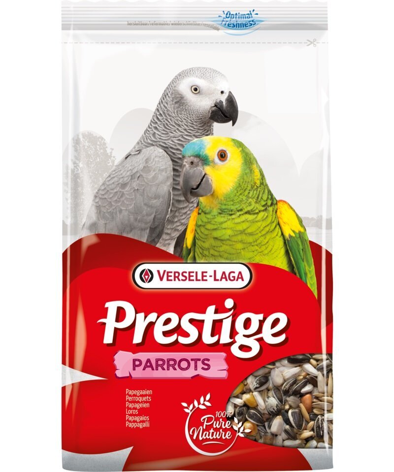 VERSELE LAGA Prestige Parrots papagaiļu barība, 3 kg цена и информация | Putnu barība | 220.lv