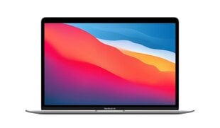 MacBook Air 2020 Retina 13" - M1 / 8GB / 256GB SSD Silver (atjaunots, stāvoklis A) cena un informācija | Portatīvie datori | 220.lv
