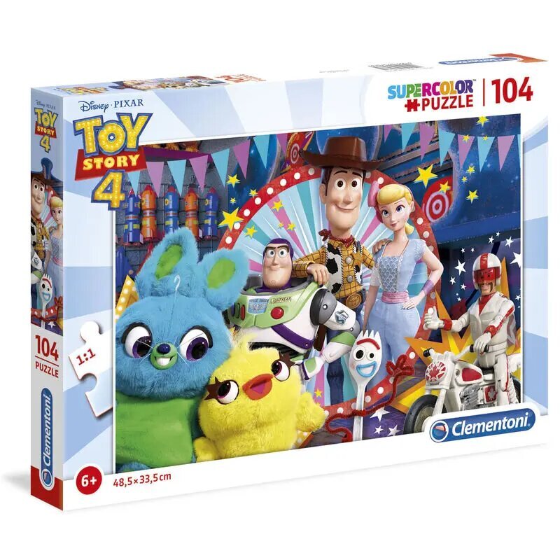 Puzle Disney Toy Story 4, 104 gabali цена и информация | Puzles, 3D puzles | 220.lv