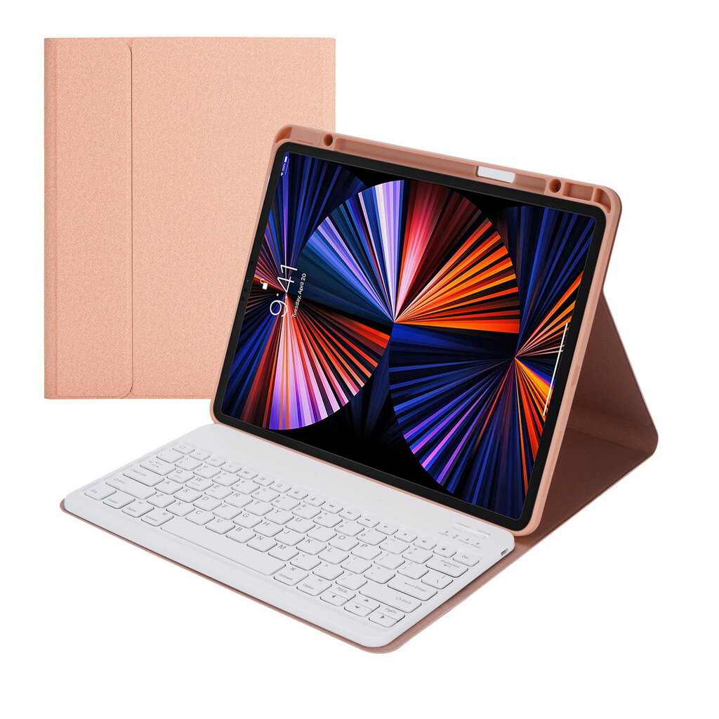 Maciņš/Klaviatūra Tastatūras futrālis Ykcloud HK132B par iPad Pro12.9(2021/2020/2018) cena un informācija | Somas, maciņi | 220.lv