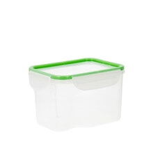Герметичная коробочка для завтрака Quid Greenery 1,8 L Прозрачный Пластик (Pack 4x) цена и информация | Посуда для хранения еды | 220.lv