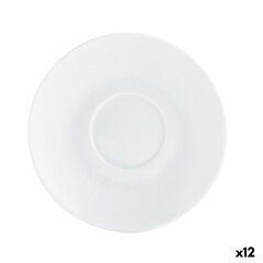 Тарелка Quid Basic Кафе Керамика Белый (12,5 см) (Pack 12x) цена и информация | Посуда, тарелки, обеденные сервизы | 220.lv
