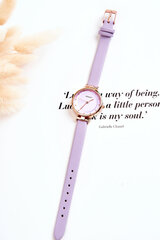 Sieviešu analogais pulkstenis Ernest Purple 20131-uniw cena un informācija | Sieviešu pulksteņi | 220.lv