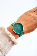 Sieviešu Ernest Green 20125-uniw analogais ādas pulkstenis bez niķeļa cena un informācija | Sieviešu pulksteņi | 220.lv