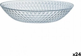 Глубокое блюдо Luminarc Pampille Clear Прозрачный Cтекло (20 cm) (24 штук) цена и информация | Посуда, тарелки, обеденные сервизы | 220.lv