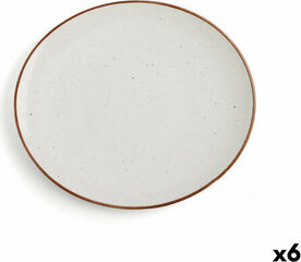 Плоская тарелка Ariane Terra Керамика Бежевый (30 x 27 cm) (6 штук) цена и информация | Посуда, тарелки, обеденные сервизы | 220.lv