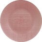 Vivalto Šķīvis Rozā Stikls (32,5 x 2 x 32,5 cm) (6 gb.) cena un informācija | Trauki, šķīvji, pusdienu servīzes | 220.lv