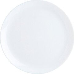 Šķīvis Luminarc Diwali Balts Stikls (Ø 27 cm) (24 gb.) cena un informācija | Trauki, šķīvji, pusdienu servīzes | 220.lv