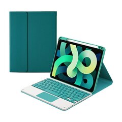 Откидной чехол и клавиатура Bluetooth Ykcloud HK102C для iPad 10.2(2021/2020/2019)/iPad Air 10.5/iPad Pro10.5 цена и информация | Чехлы для планшетов и электронных книг | 220.lv