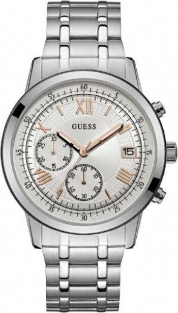 Vīriešu Pulkstenis Guess W1001G1 (ø 44 mm) BBS0346700 cena un informācija | Vīriešu pulksteņi | 220.lv