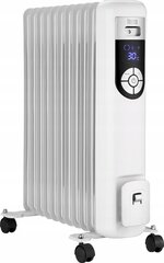 Teesa TSA8037-2 electric space heater Oil electric space heater Indoor White, 2500 W цена и информация | Обогреватели | 220.lv