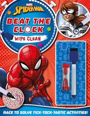 Marvel Spider-Man: Beat the Clock Wipe Clean цена и информация | Книги для самых маленьких | 220.lv