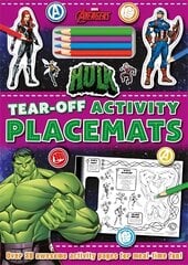 Marvel Avengers Hulk: Tear-Off Activity Placemats цена и информация | Книги для малышей | 220.lv