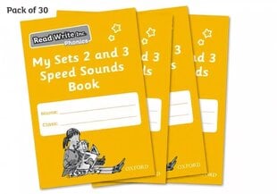 Read Write Inc. Phonics: My Sets 2 and 3 Speed Sounds Book (Pack of 30) цена и информация | Книги для подростков и молодежи | 220.lv