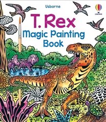 T. Rex Magic Painting Book cena un informācija | Grāmatas mazuļiem | 220.lv