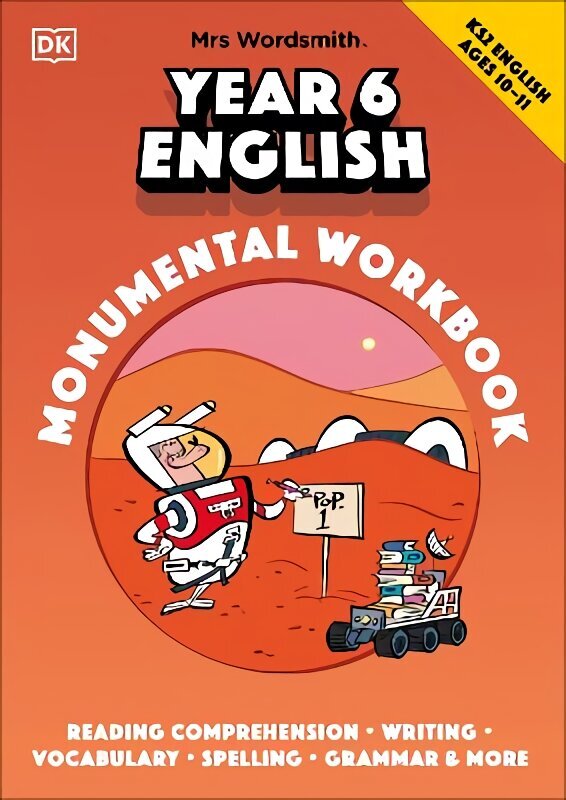 Mrs Wordsmith Year 6 English Monumental Workbook, Ages 10-11 (Key Stage 2) cena un informācija | Grāmatas pusaudžiem un jauniešiem | 220.lv