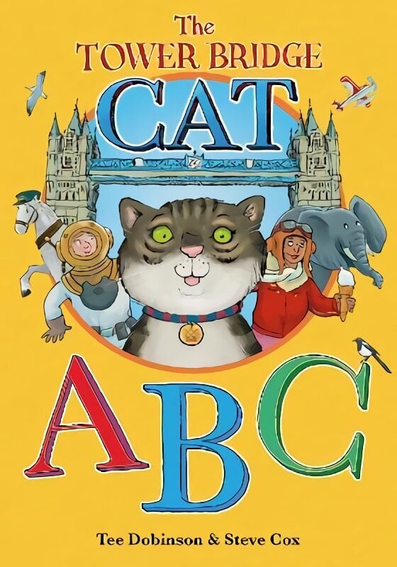 Tower Bridge Cat ABC cena un informācija | Grāmatas mazuļiem | 220.lv