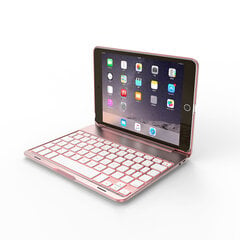Откидной чехол и клавиатура Bluetooth Ykcloud F8SM для iPad mini1/2/3 цена и информация | Чехлы для планшетов и электронных книг | 220.lv