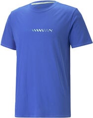 Puma Футболки Run Favorite Tee Royal Blue 523387 92 523387 92/M цена и информация | Мужская спортивная одежда | 220.lv