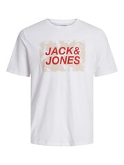 Jack & Jones мужская футболка 12232356*04, белый 5715366756847 цена и информация | Мужские футболки | 220.lv