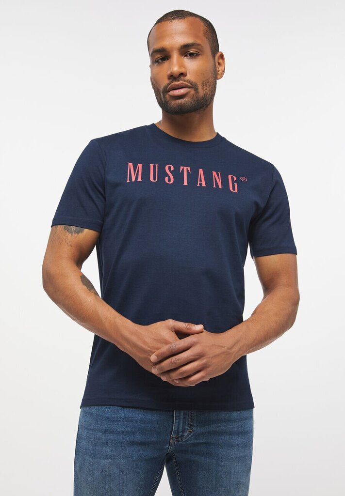 Mustang vīriešu T-krekls, tumši zils цена и информация | Vīriešu T-krekli | 220.lv