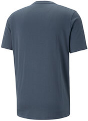 Puma T-Krekli Ess+ Tape Tee Dark Blue 847382 16 847382 16/2XL cena un informācija | Sporta apģērbs vīriešiem | 220.lv