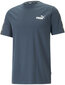 Puma T-Krekli Ess+ Tape Tee Dark Blue 847382 16 847382 16/2XL цена и информация | Sporta apģērbs vīriešiem | 220.lv