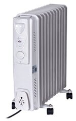 Электрический масляный обогреватель Teesa TSA8049, белый, 2500 Вт цена и информация | Радиаторы отопления | 220.lv