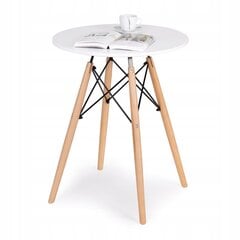 Modernhome Galds moderns galds ēdamistabai viesistabas virtuvei 60cm cena un informācija | Virtuves galdi, ēdamgaldi | 220.lv