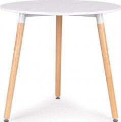 Modernhome Moderns koka galds viesistabas virtuvei 80cm cena un informācija | Datorgaldi, rakstāmgaldi, biroja galdi | 220.lv