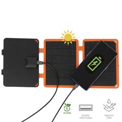 4smarts Saliekams Saules Panelis ar USB 10W cena un informācija | Lādētāji un adapteri | 220.lv