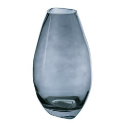 стеклянная ваза, 13,5x12x25,5 см цена и информация | Вазы | 220.lv
